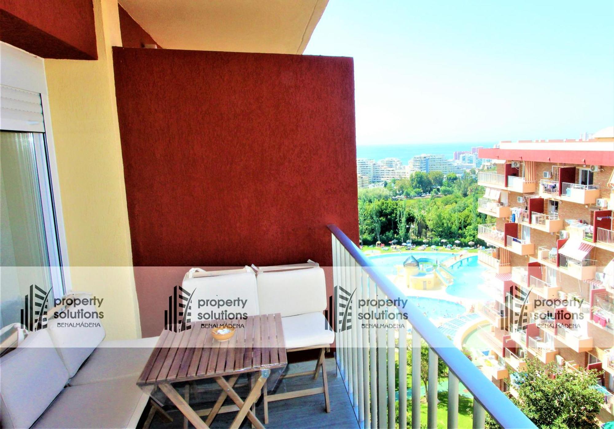 706 Minerva Apartamentos - Vista Al Mar Y La Piscina - Piscina Y Playa ベナルマデナ エクステリア 写真